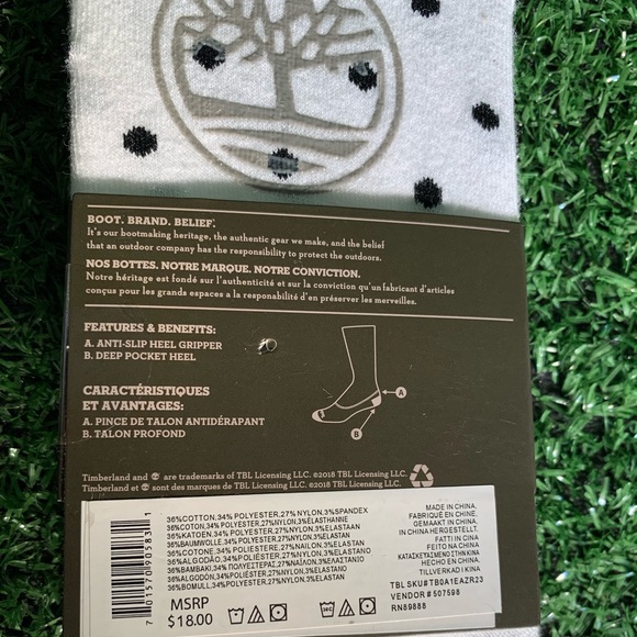 New Timberland 3 Pack Low Coolmax Womens - Picture 5 of 7